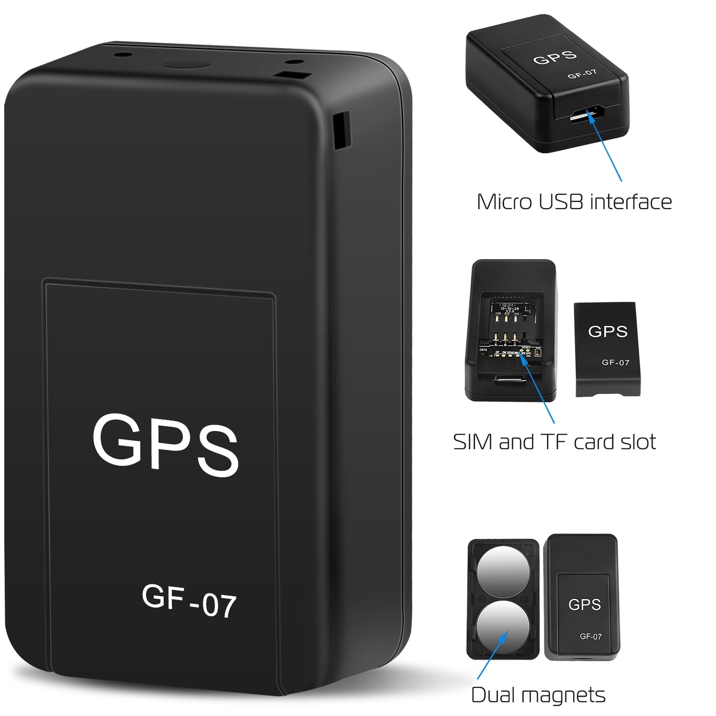 GPS Tracker Magnetic GSM GPRS GPS Tracker Anti-theft Car Kids Tracking Locator