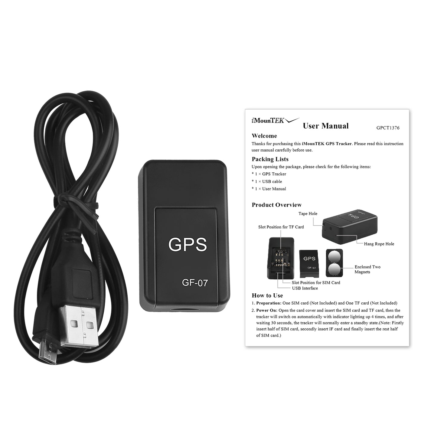 GPS Tracker Magnetic GSM GPRS GPS Tracker Anti-theft Car Kids Tracking Locator