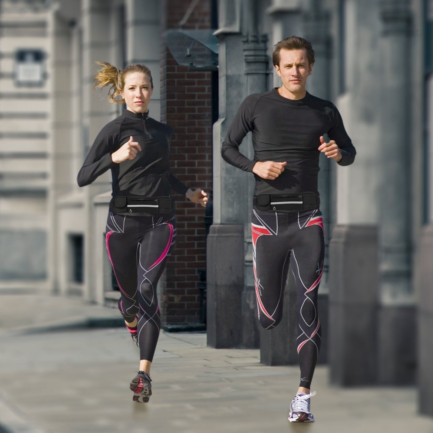 Sports Waist Bag Running Belt Pack Waterproof Adjustable Waist Pouch