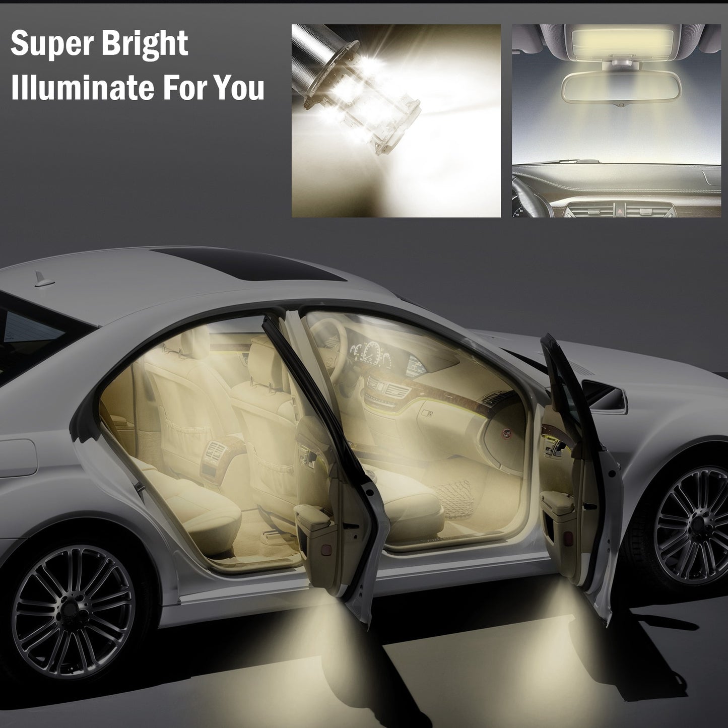 Car Map Light Car Light Bulbs Inner Tail Light Bulb