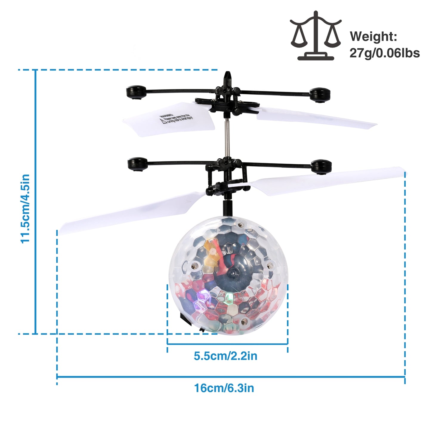 RC Flying Balls Electric Infrared Induction Drone Helicopter