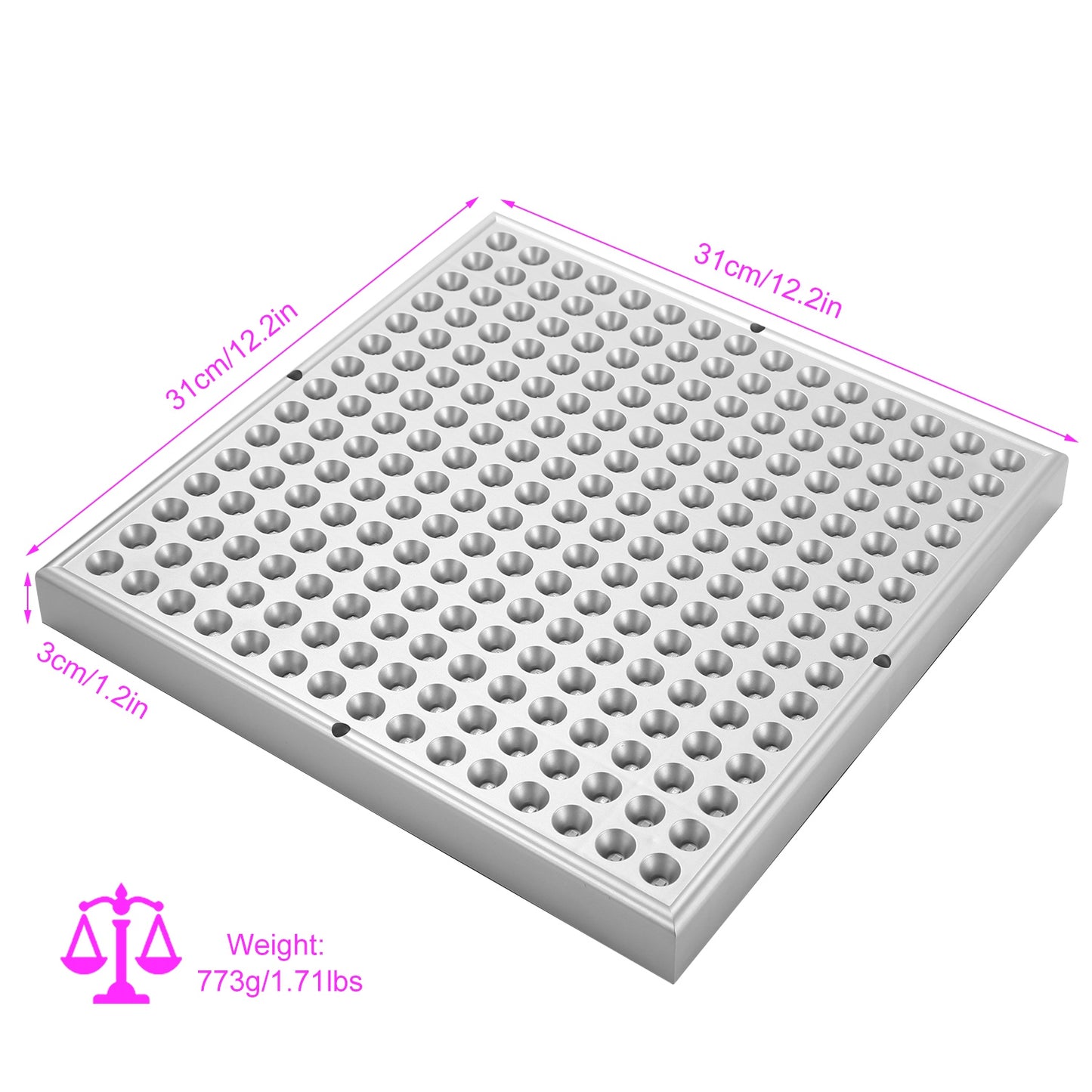 45W LED Grow Light Panel 225 LEDs Plant Grow Lamp Light [Blue Red Type]]