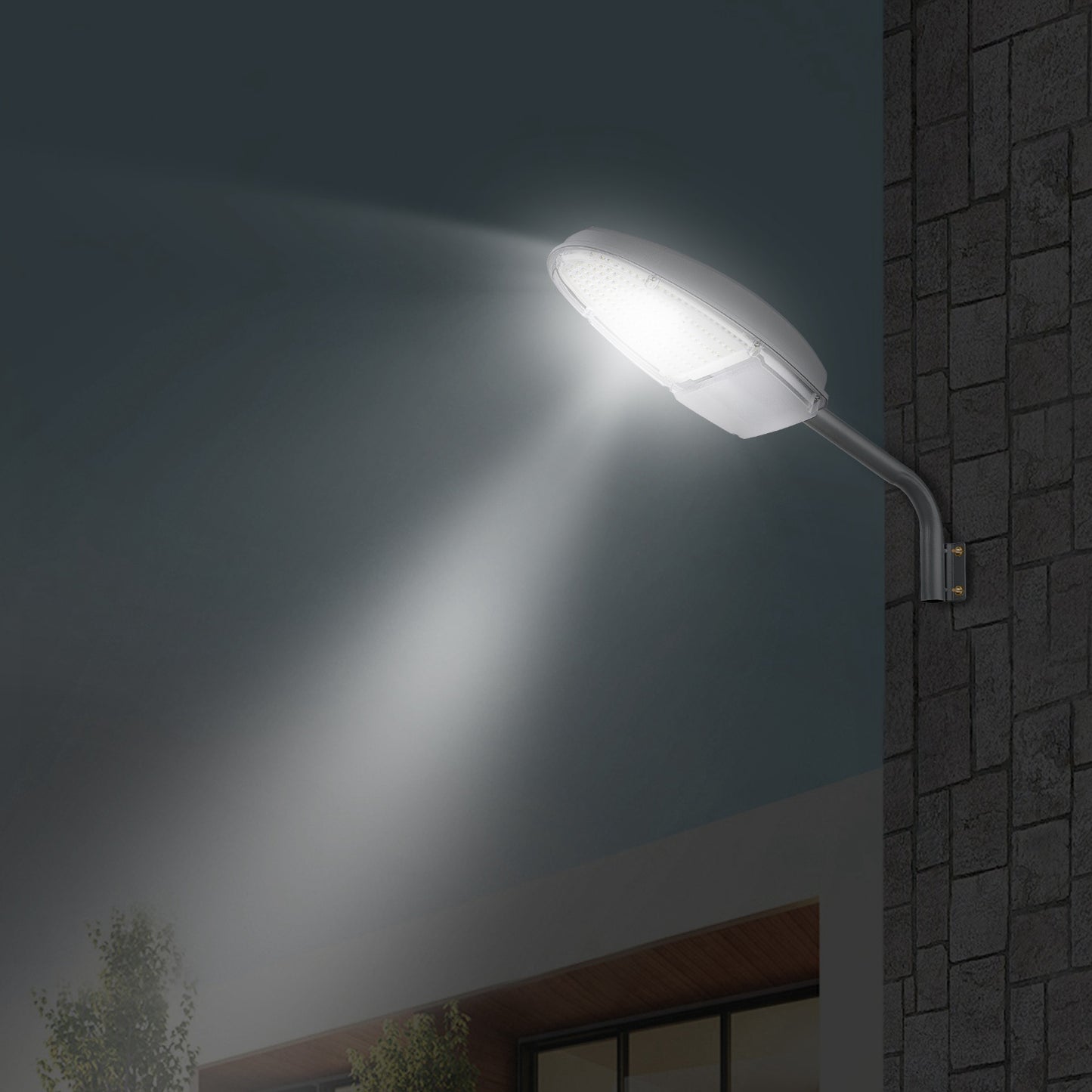 Wall Pack LED Lights 144LEDs Photocell Sensor Street Lamp IP65 Waterproof