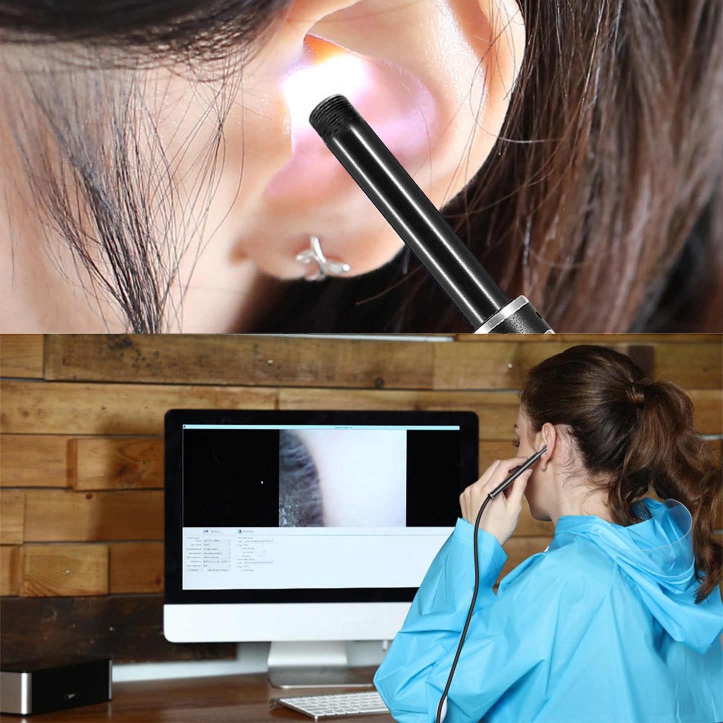 Ear Endoscope Otoscope Visual Earpick Ear Cleaning Camera Ear Wax