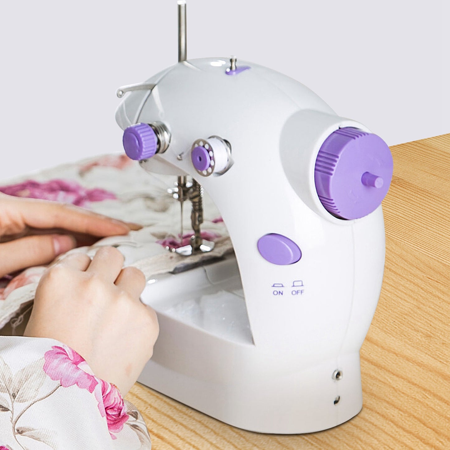 Electric Sewing Machine Portable 2 Speed Overlock Foot