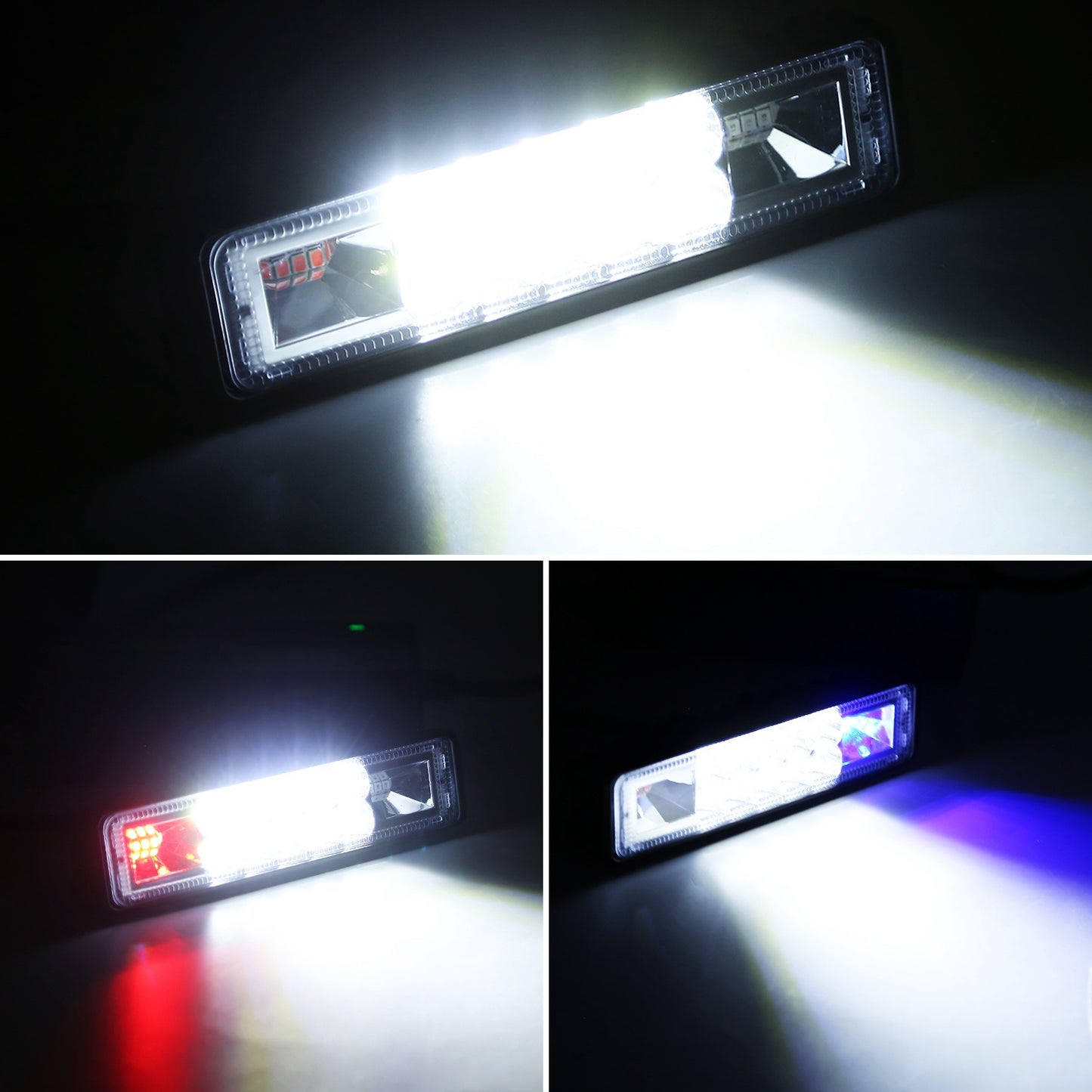 6" LED Light Bar 48W 5000lm Offroad Driving Spot Lights Work Light