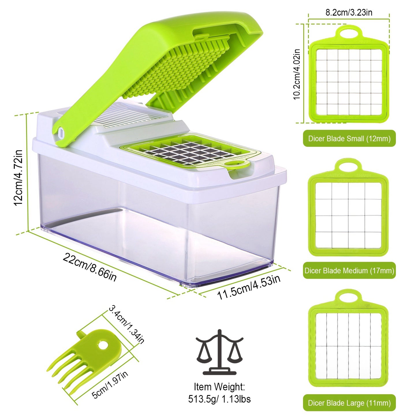Vegetable Slicer Quick Potato Tomato Fruit Cutter Set