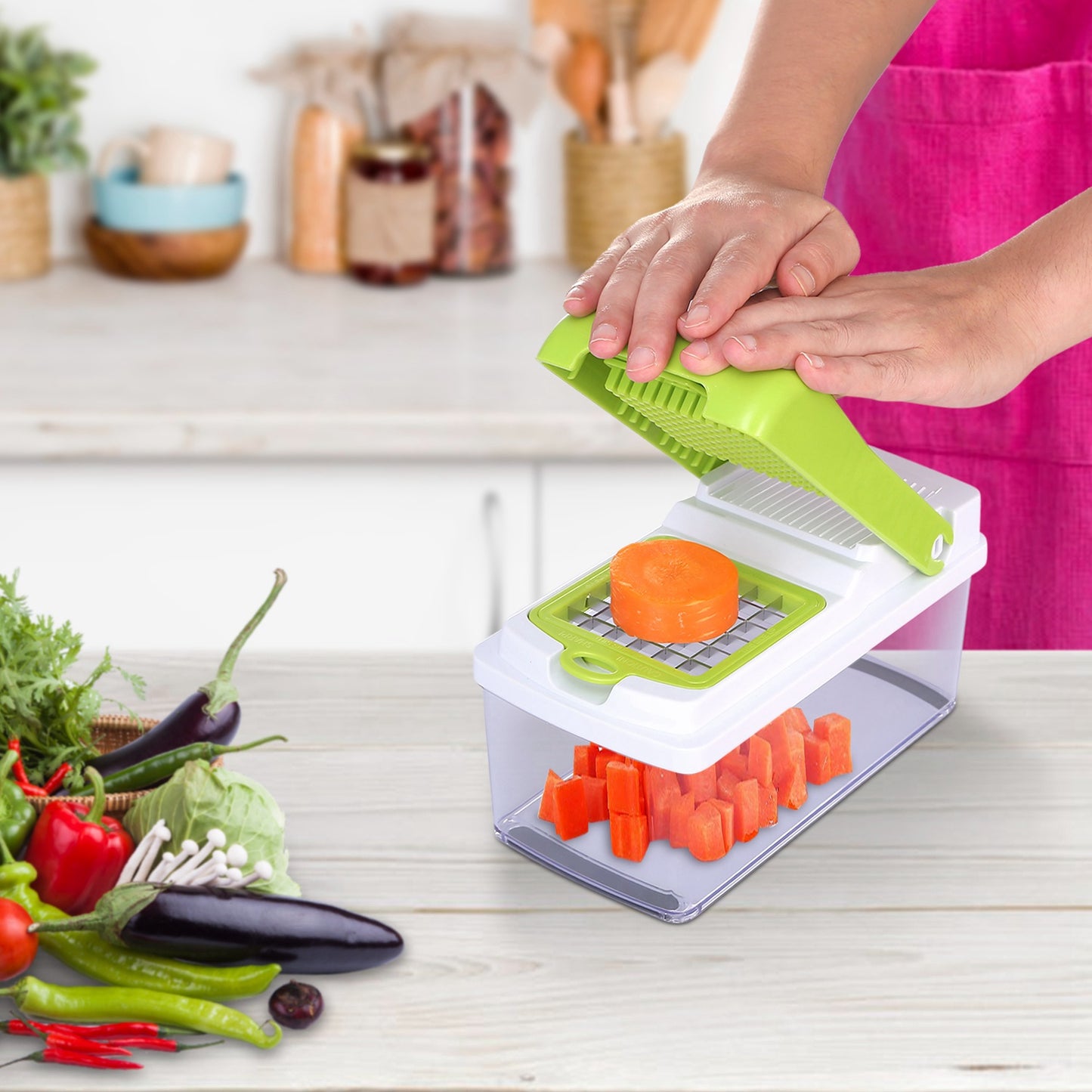 Vegetable Slicer Quick Potato Tomato Fruit Cutter Set