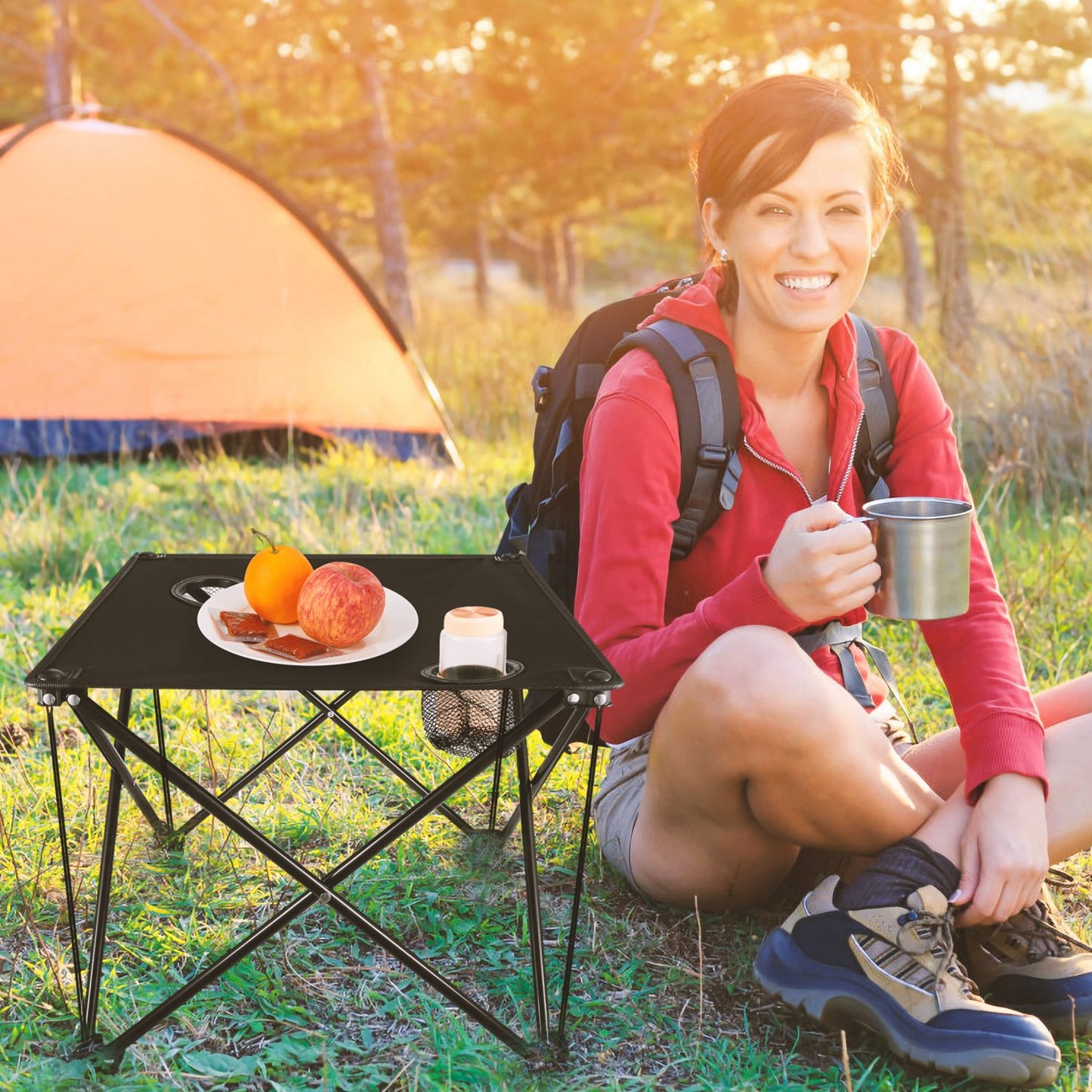 Foldable Camping Table Portable Picnic Table