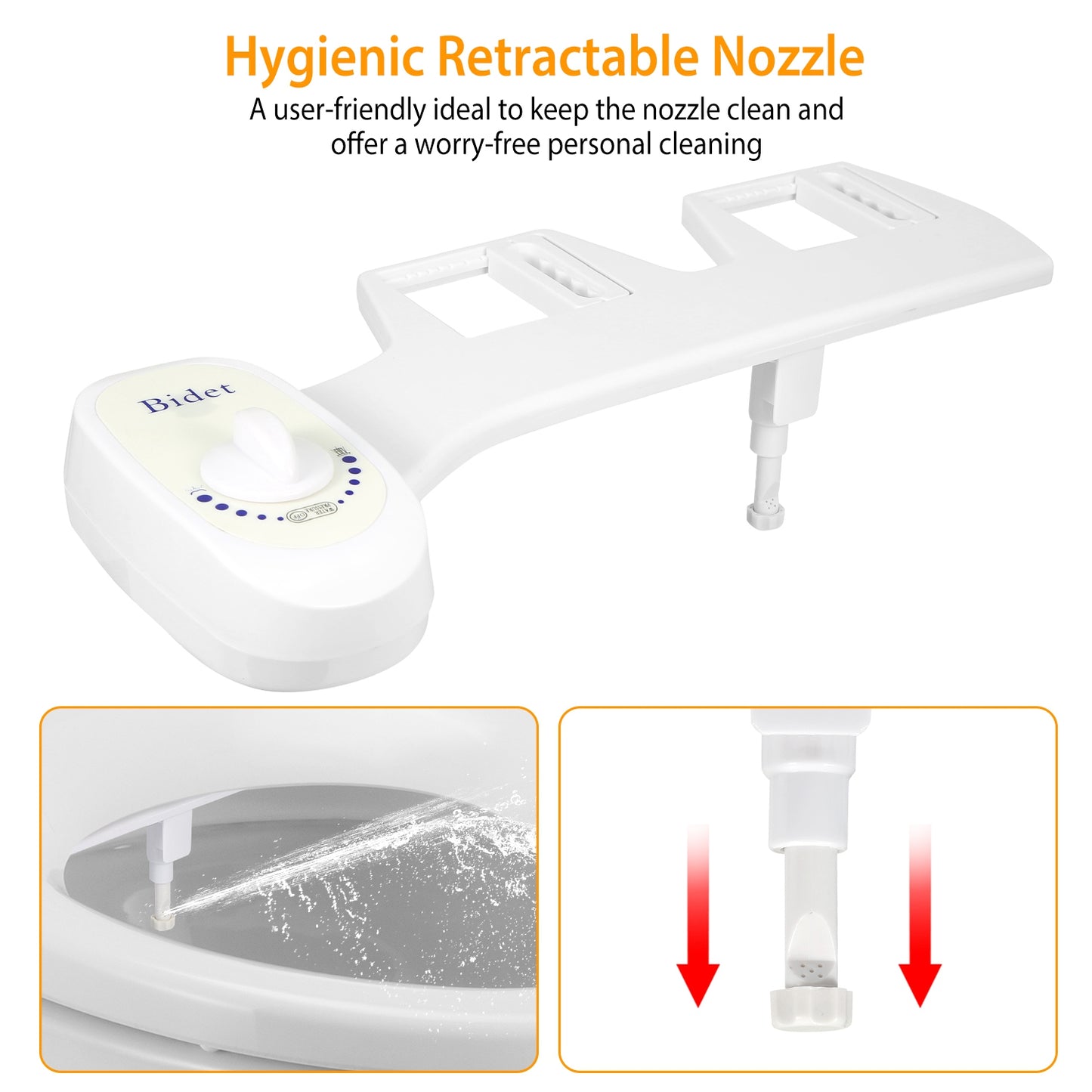 Bidet Fresh Water Spray No Electric Mechanical Bidet
