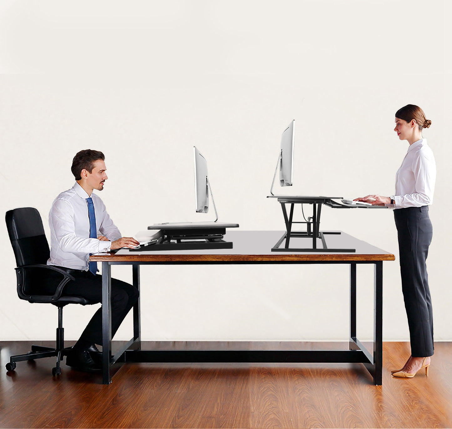 Height Adjustable Standing Desk Converter Workstation Sit Stand