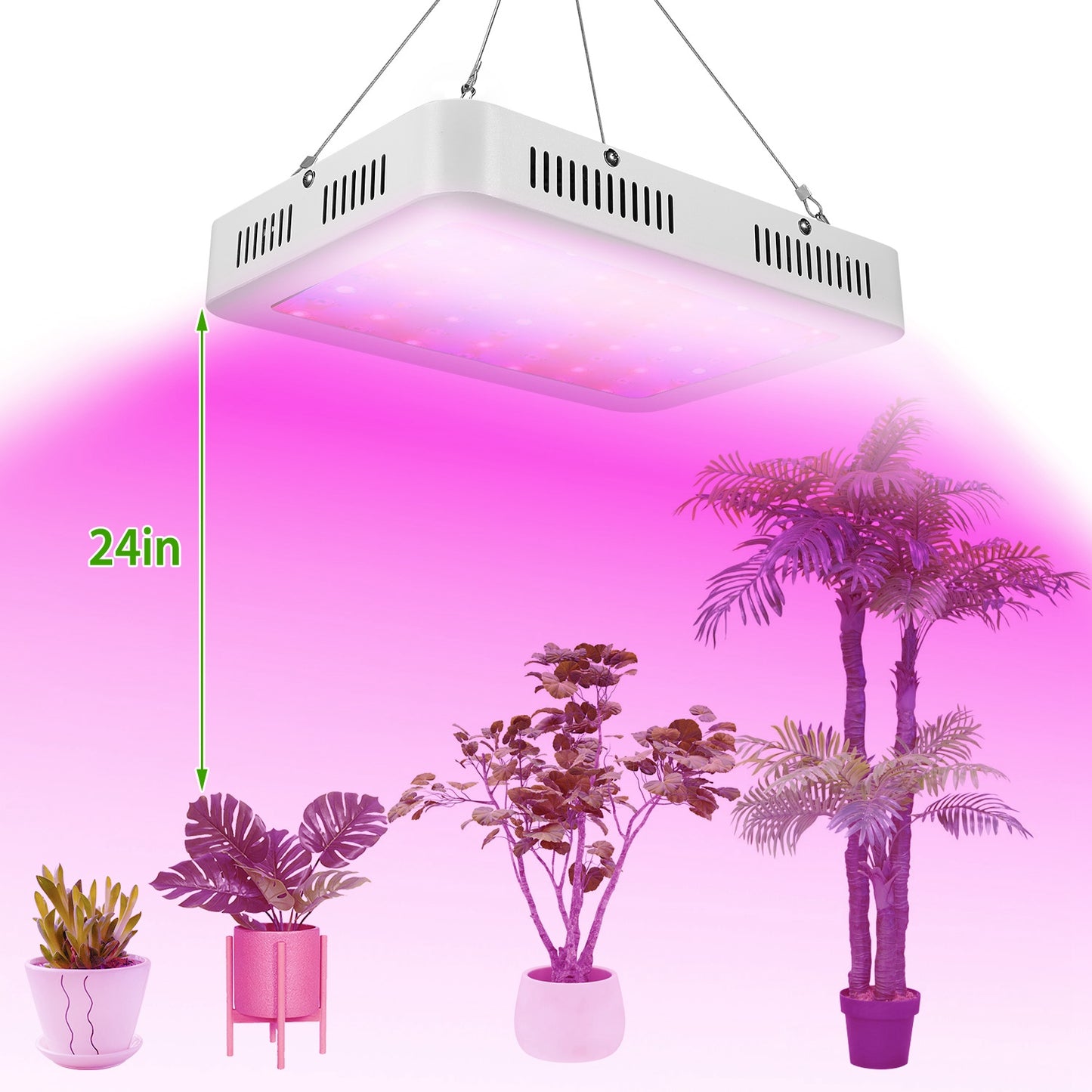 LED Grow Light 1000W 380-800nm Plant Grow Light