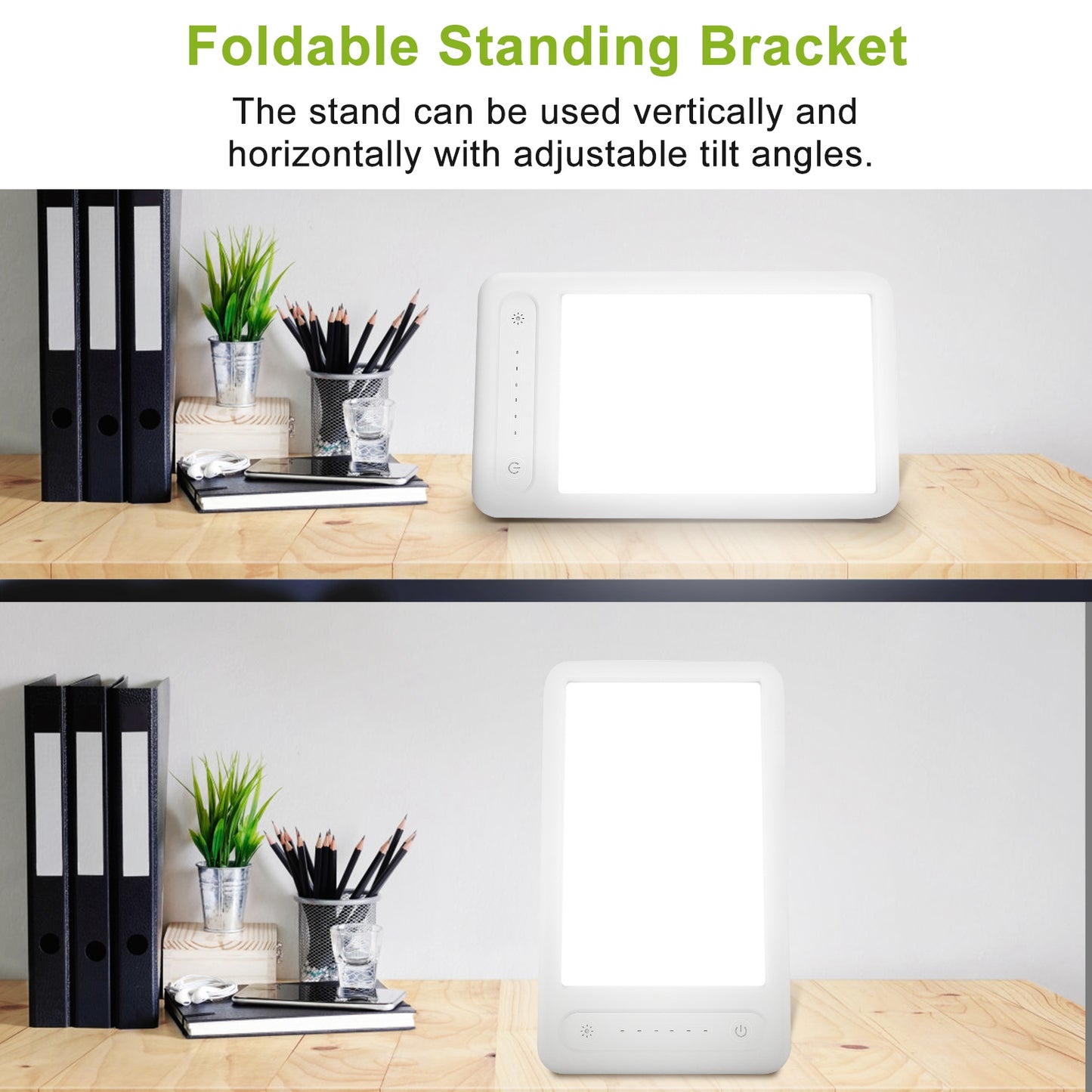 Light Therapy Lamp UV-Free LED 10000 Lux Therapy Light