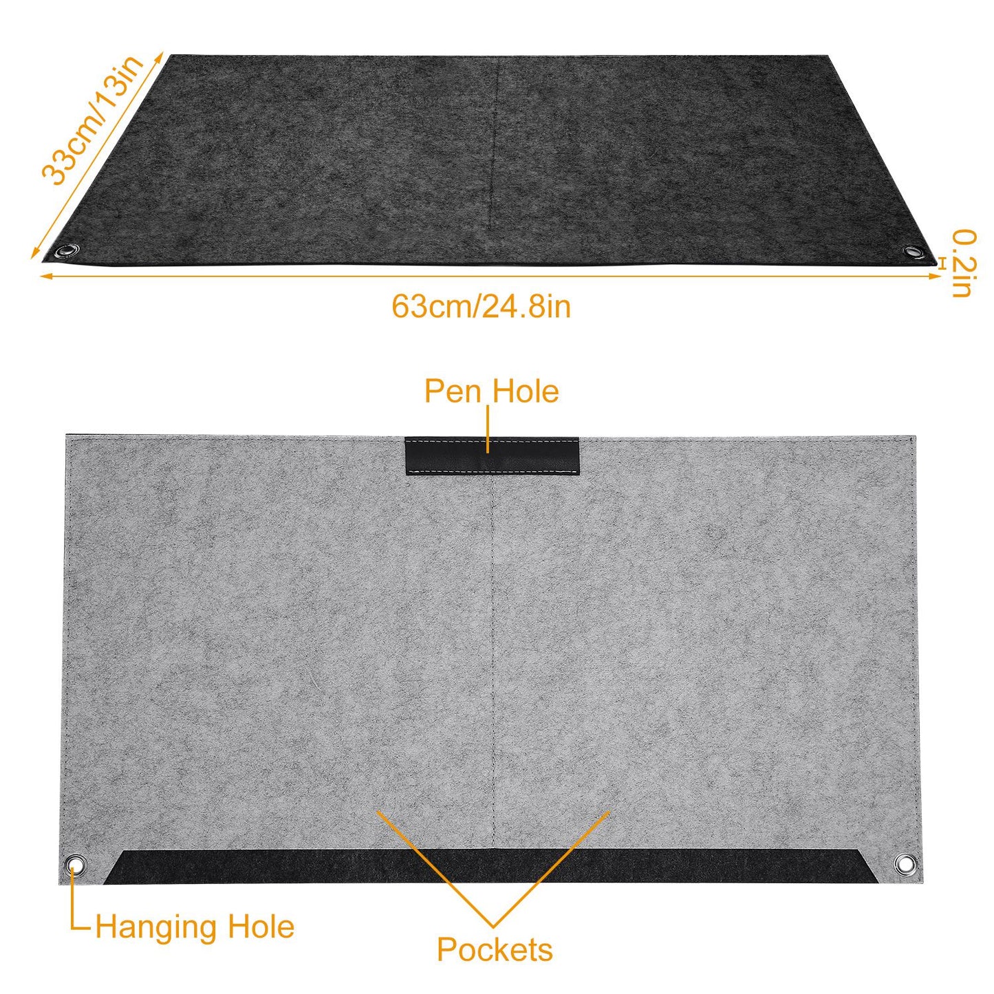 Extended Gaming Mouse Pad Soft Felts Table Mouse Pads