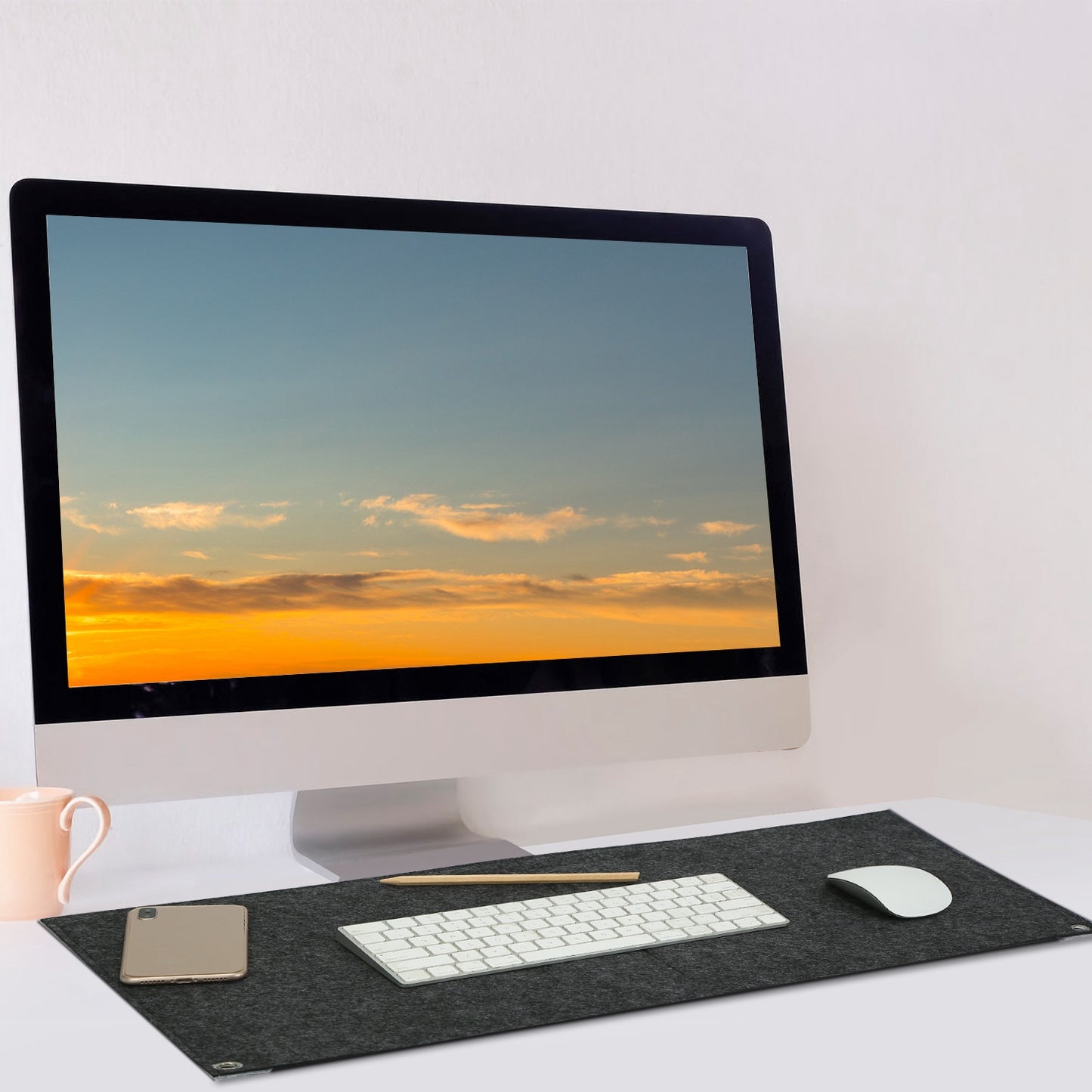 Extended Gaming Mouse Pad Soft Felts Table Mouse Pads