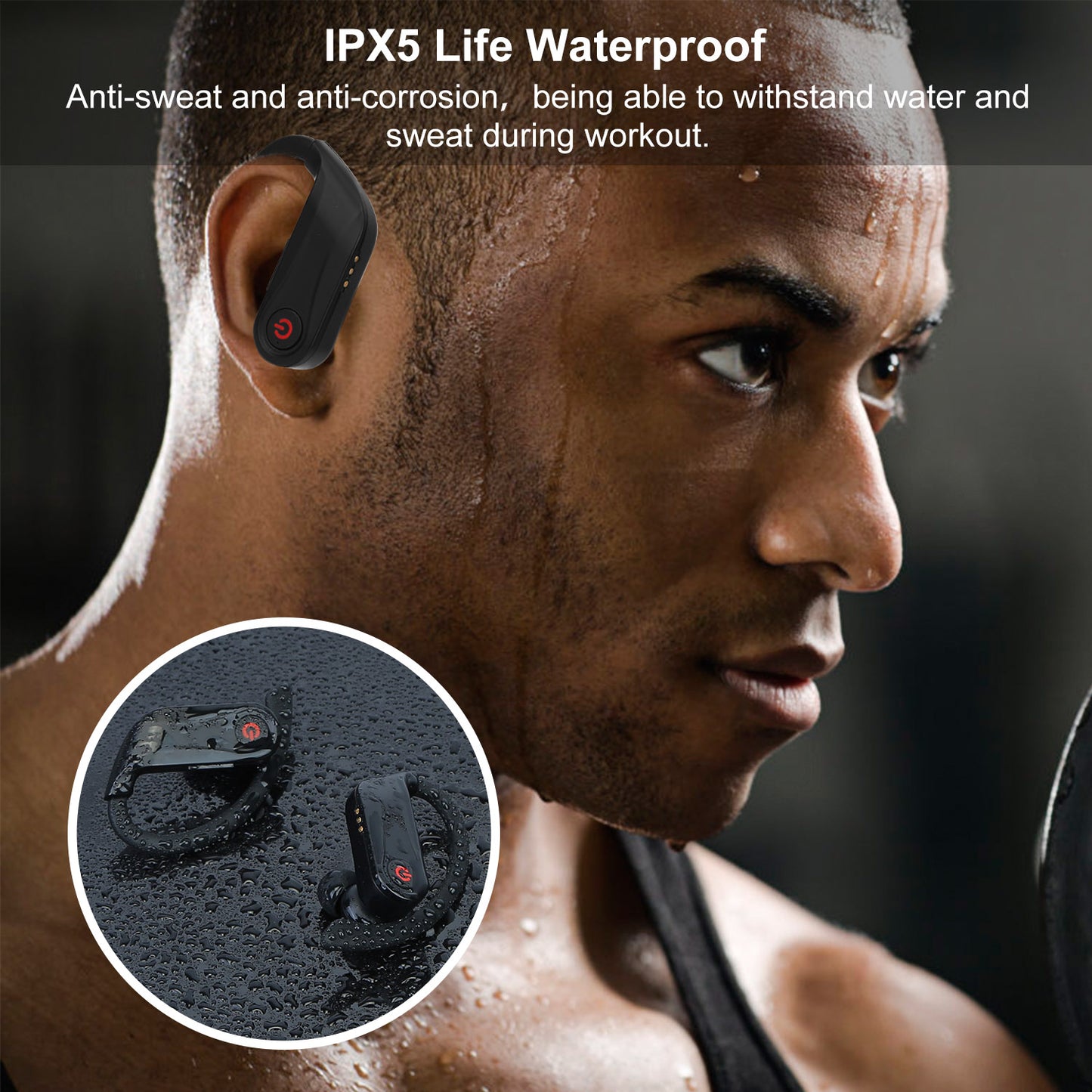 True Wireless Earbuds TWS Stereo Earphones In-Ear Wireless V5.0 Headsets