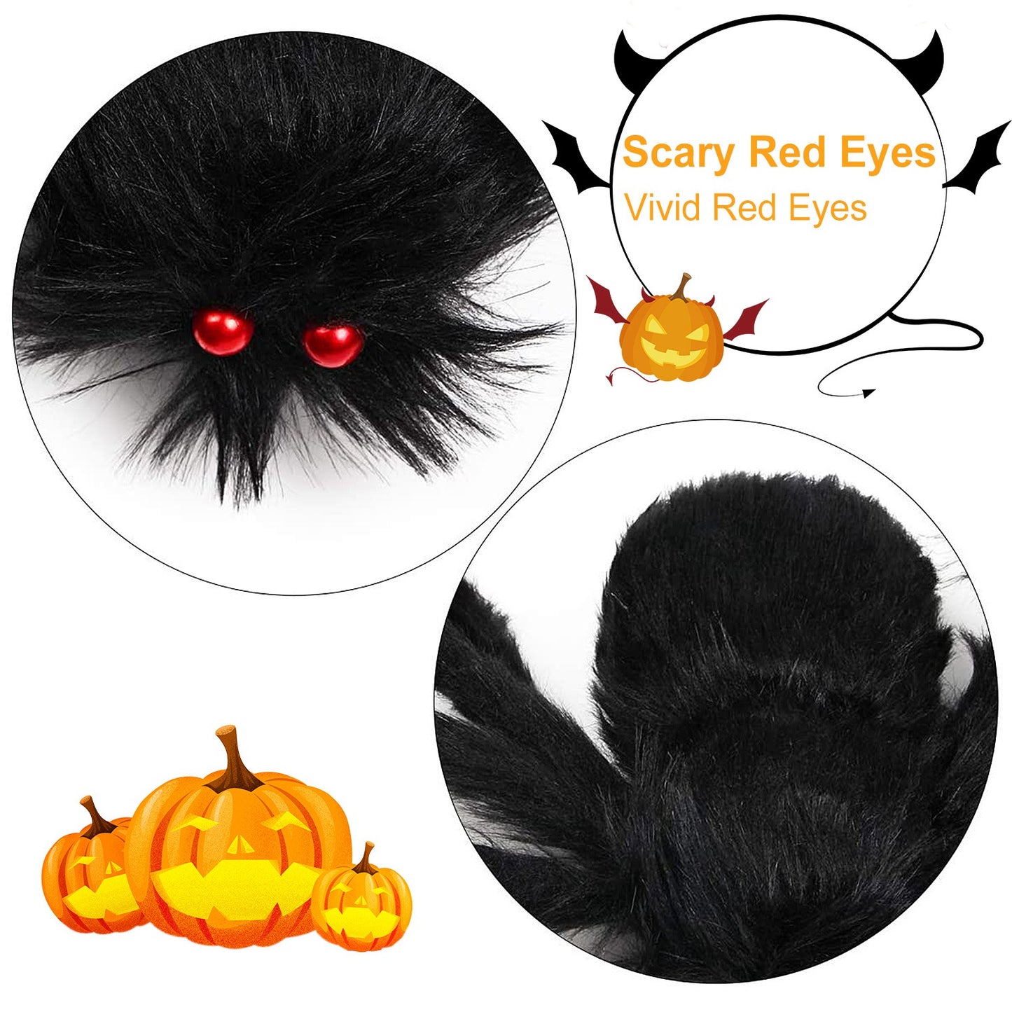 Halloween Decorations Spider Outdoor 59inch Halloween Spider