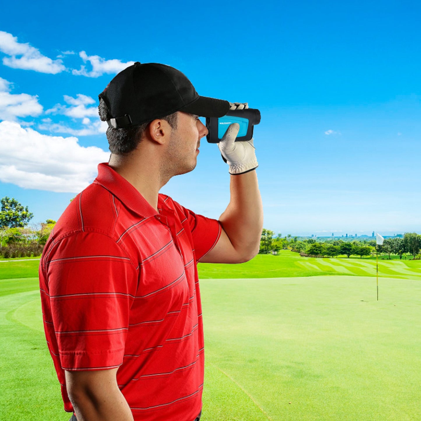 Professional Precision Laser Golf Rangefinder 600m/656Yard 6X Magnification Distance Angle Speed Measurement For Golf Hunting