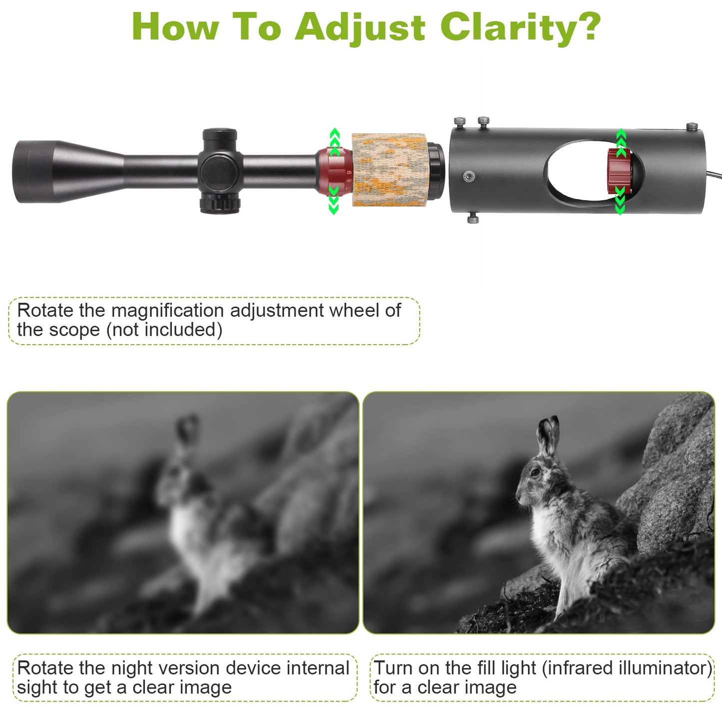 Night Vision Scope Digital Camera Night Vision Scope Digital Camera Infrared Rifle Scope 850nm Hunting Scope System