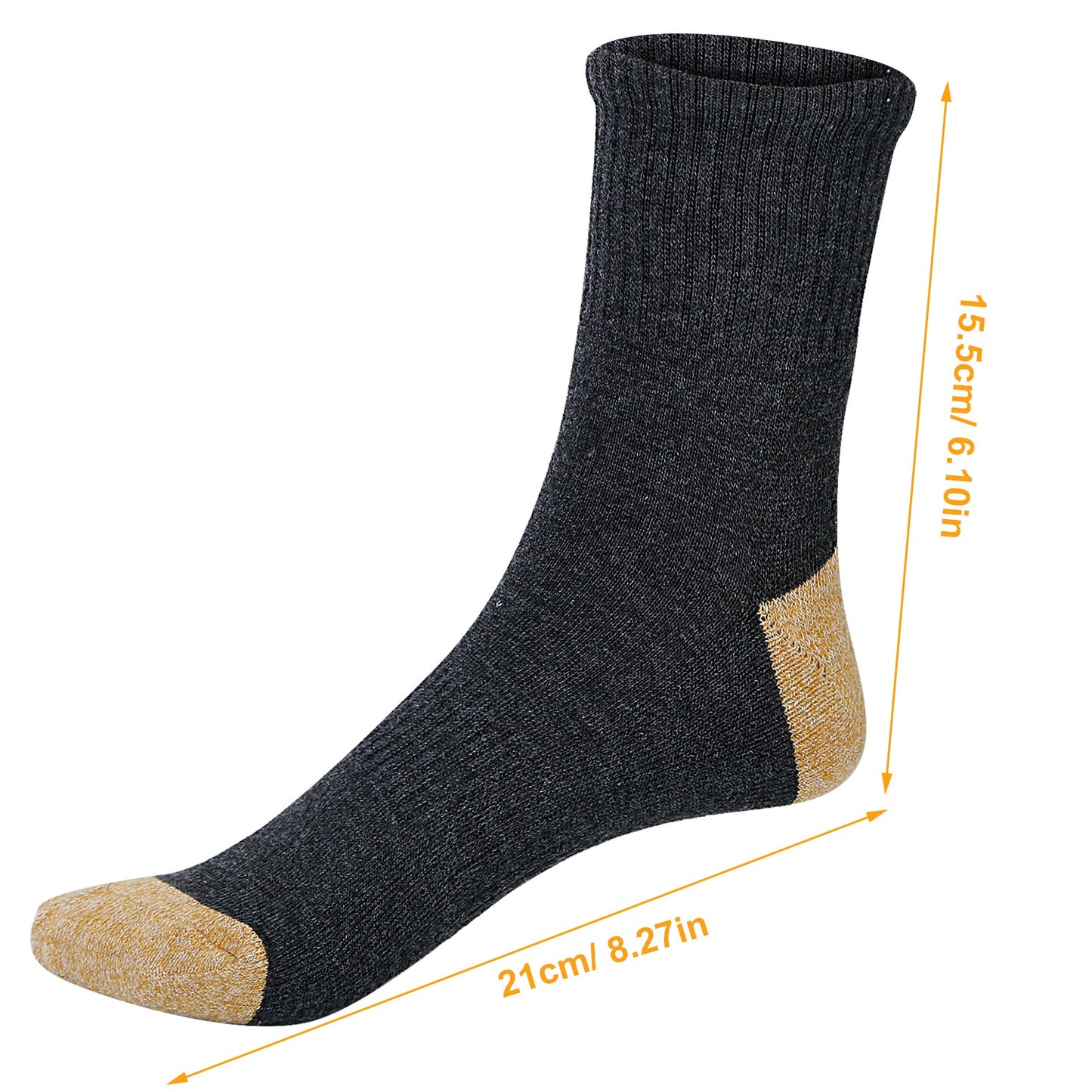 3 Pairs Men Socks Spring Winter Ankle Socks Compression-Fit Sport Socks