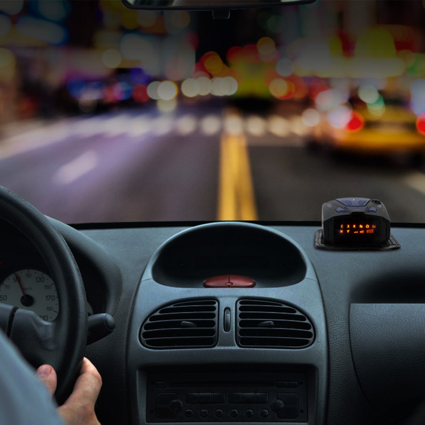 Radar Detector Car 16 Band V7 Speed Safety Voice Alert Car Radar LED Display