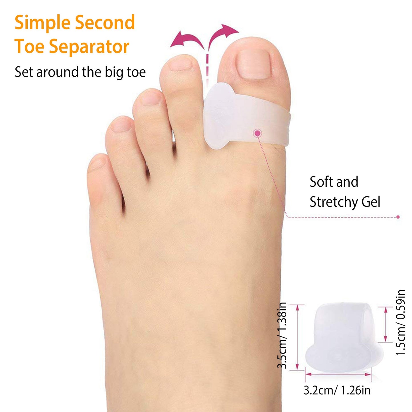 Bunion Corrector Night Time Bunion Splints Bunion Relief Protector Sleeves Kit