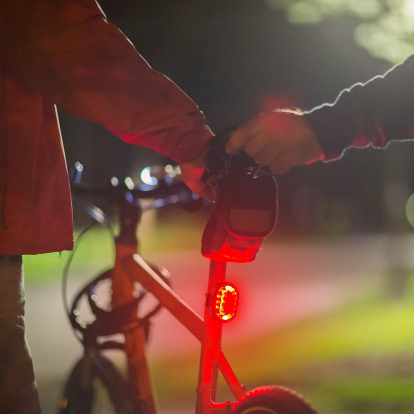 Bike Headlight Taillight Set USB Rechargeable Bicycle Safety Lamp IPX4 Waterproof Bicycle LED Front Light Taillight
