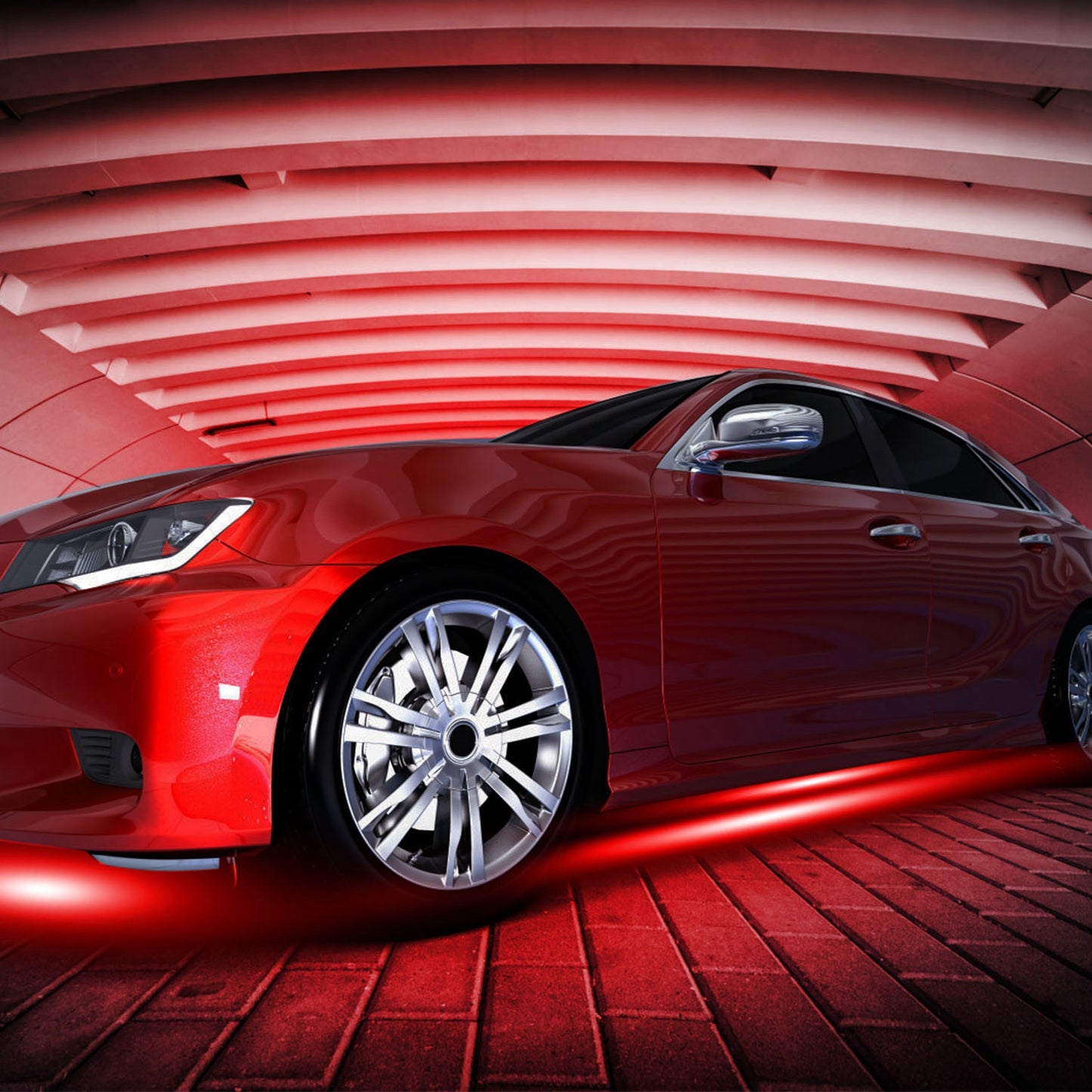 Waterproof RGB Underglow LED Strip Remote App Control Car Underbody Light Music Control Exterior Underbody Lights DC 12V