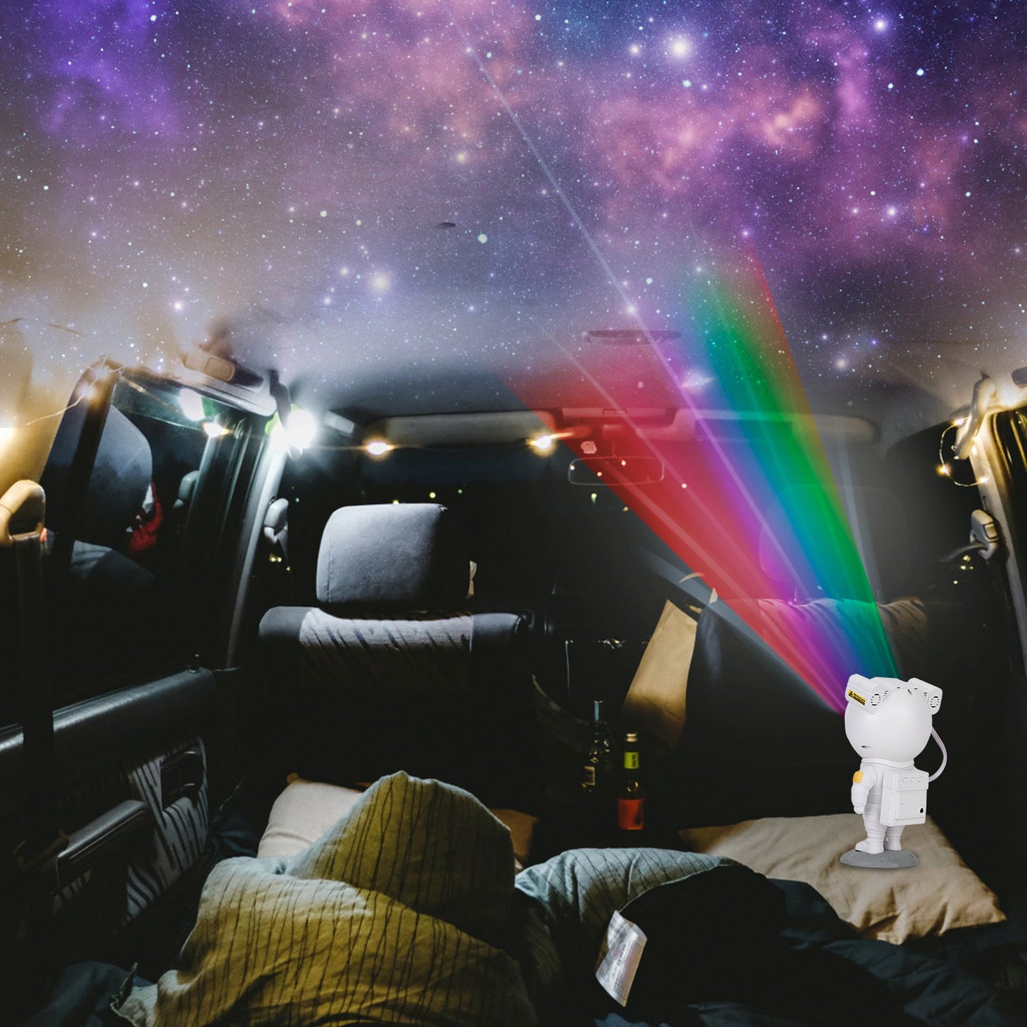 Astronaut Star Projector Light Galaxy Sky Night Light Nebula Star Party Lamp with Remote Control