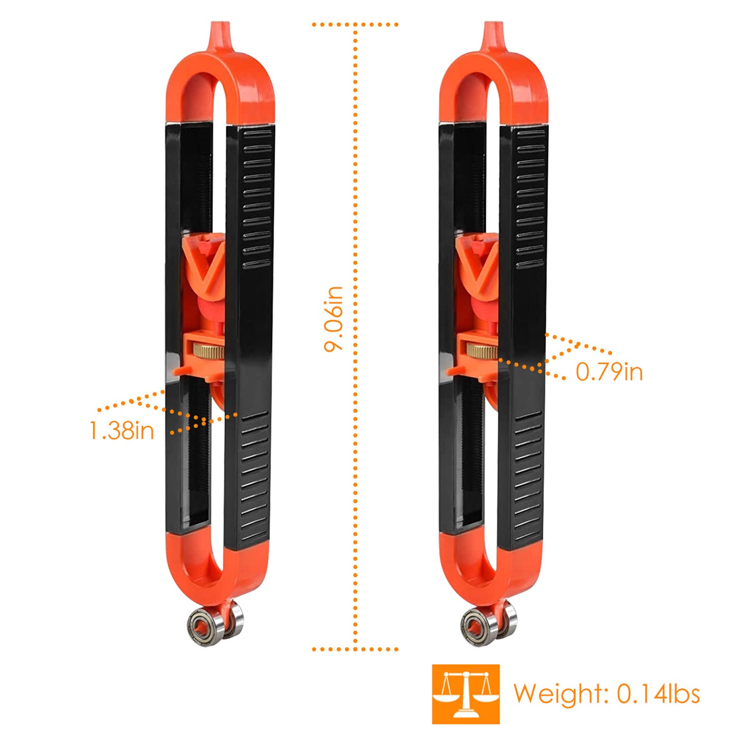 Precise Contour Gauge with Lock Measuring Profile Duplicator Woodworking Measure Ruler Profile Scribe Tool