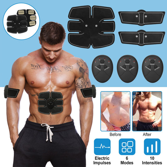 Smart Abs Stimulator Abdominal Muscle Toning Belt Trainer EMS Training
