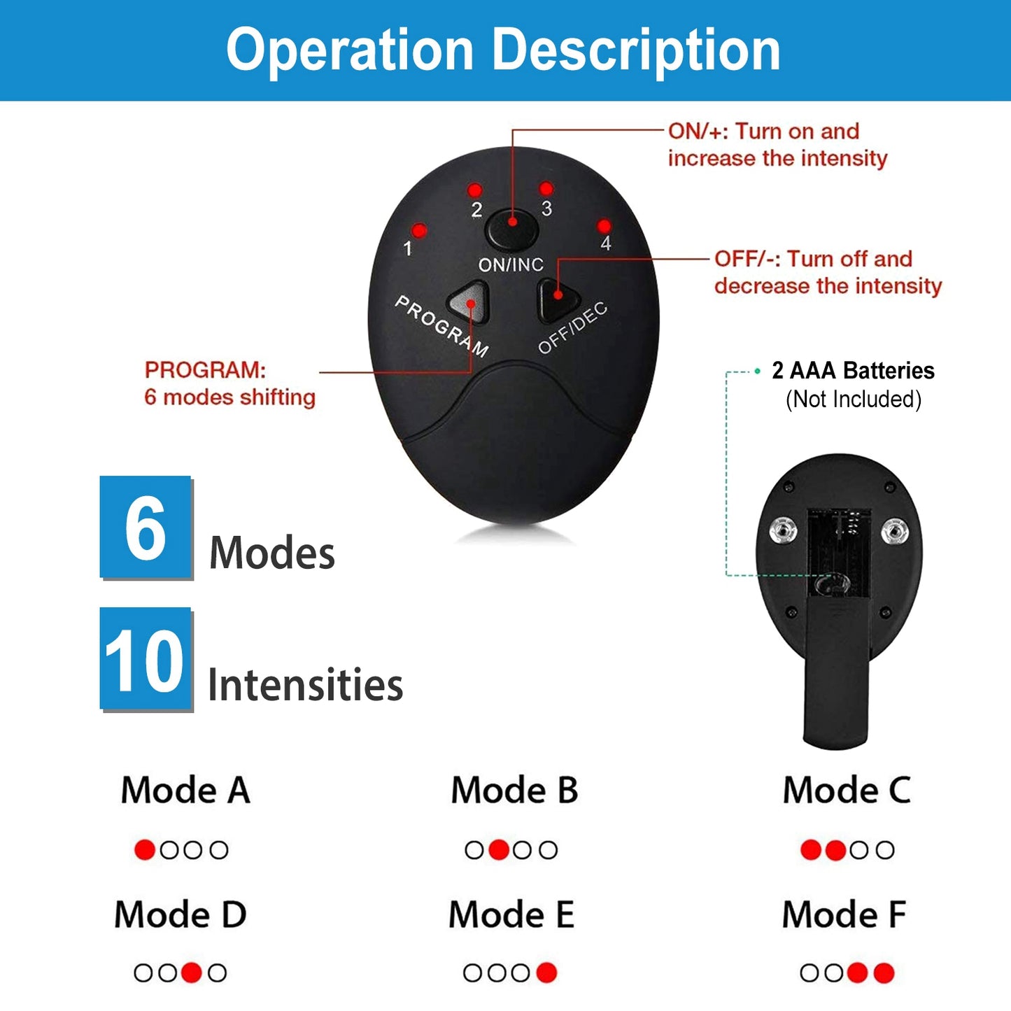 Smart Abs Stimulator Abdominal Muscle Toning Belt Trainer EMS Training