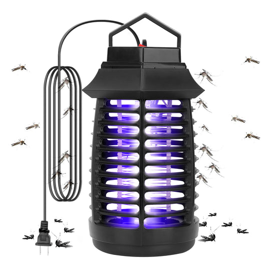 Bug Zapper Electric UV Mosquito Killer Lamp Insect Killer Light Pest Fly Trap Catcher Harmless Odorless Noiseless Narrow Safe Gap