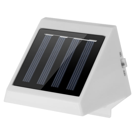 LED Solar Powered Stair Lights Dusk-To-Dawn Waterproof Garden Pathway