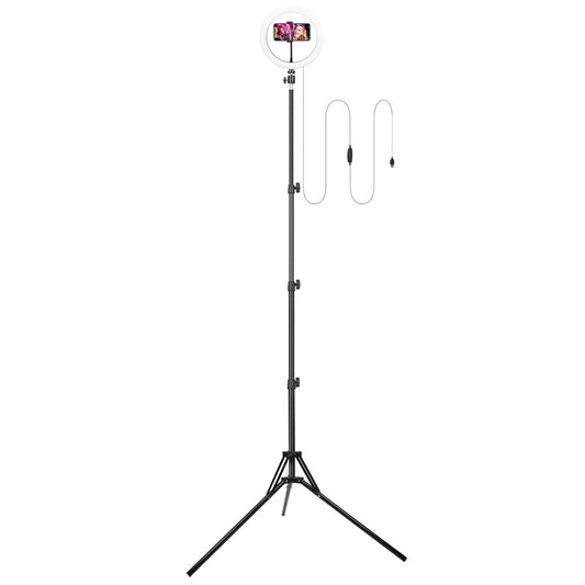 10in LED Selfie Ring Light Dimmable 120 LEDs Makeup Ring Lights