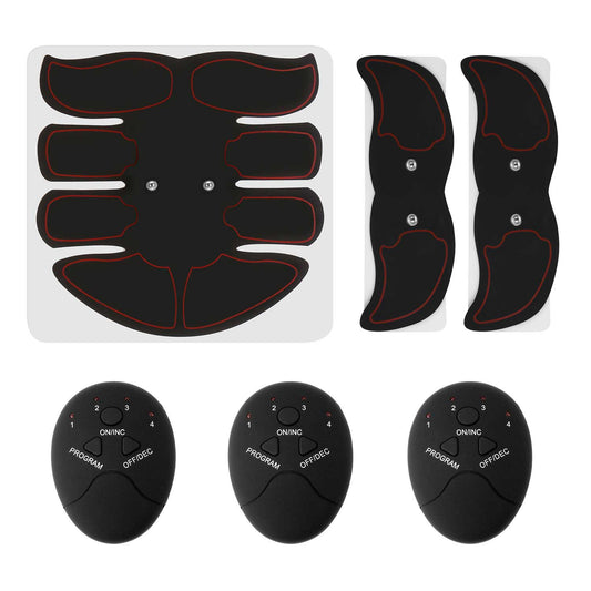 ABS Stimulator Muscle Toner EMS Abdominal Toning Belts Body Fitness Trainer