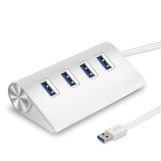 4 Ports USB3.0 Hub 5Gbps USB3.0 Aluminum Expansion Hub Splitter