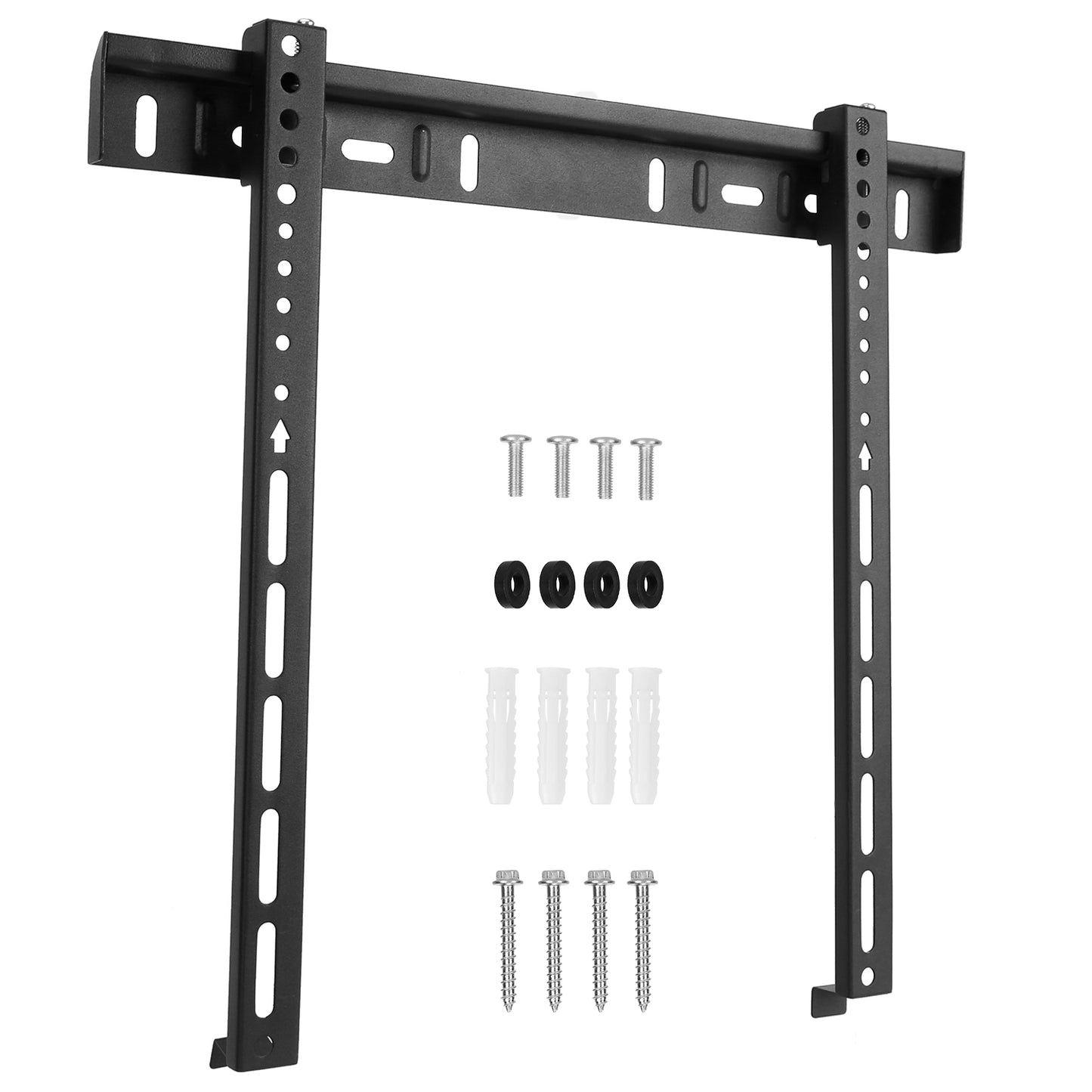TV Wall Mount TV Wall Holder Bracket Support 32-65 inch Flat TV Max Hole Distance 400x400mm Hold Up To 30kg/66.14lbs