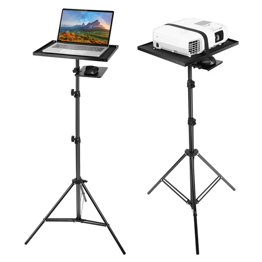 Laptop Projector Tripod Stand Adjustable Height Notebook Floor Stand Portable Computer DJ Equipment Holder Mount Elevator
