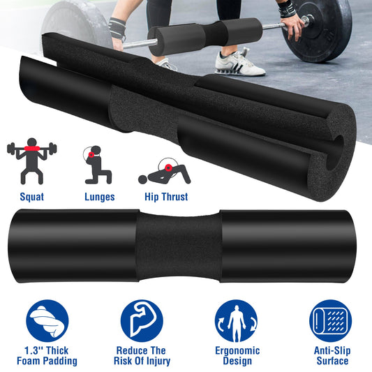 Barbell Pad Support Squat Bar Foam Cover Pad Weight Lifting Pull Up