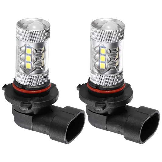 2PCS 980LM 80W 9006 HB4 LED Fog DRL Light Bulb