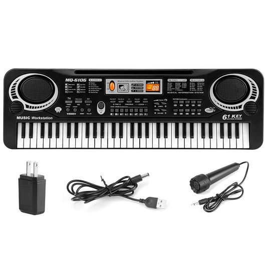 61 Key Electronic Music Keyboard