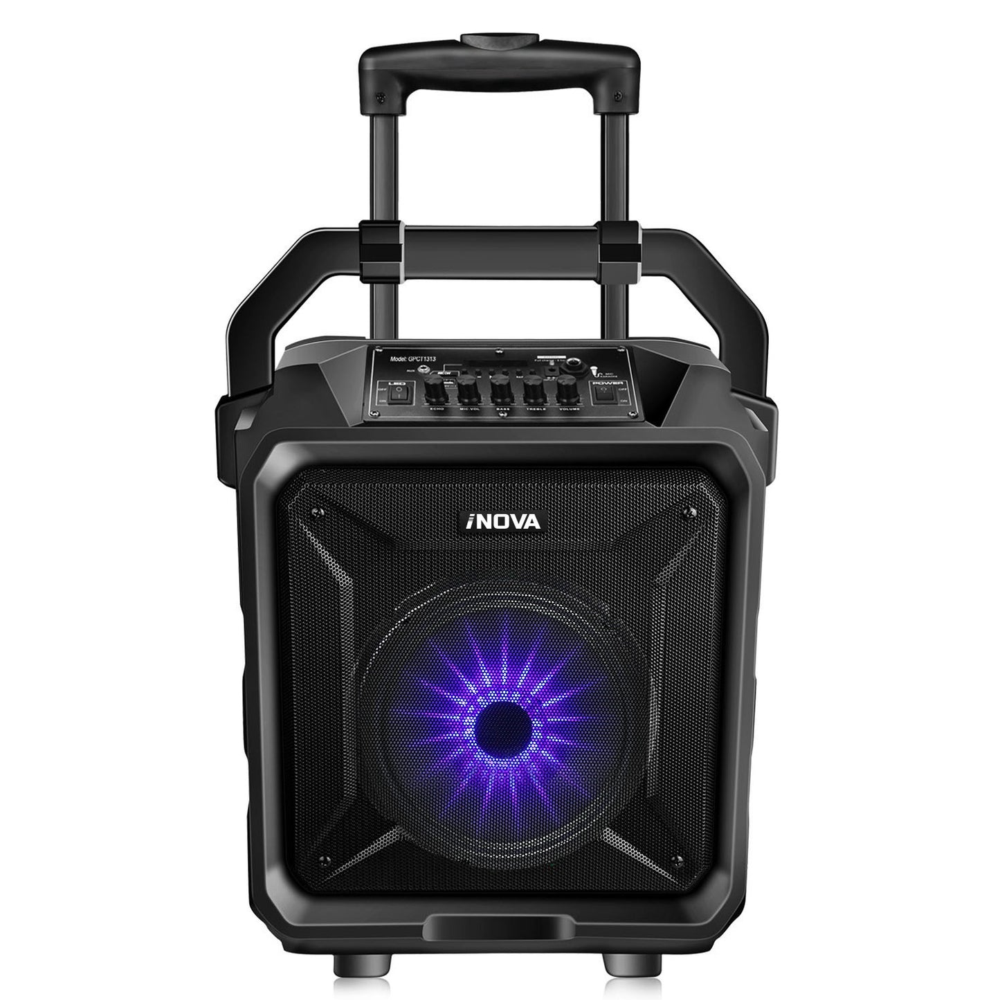 Portable Wireless Party Speaker with Disco Lighting