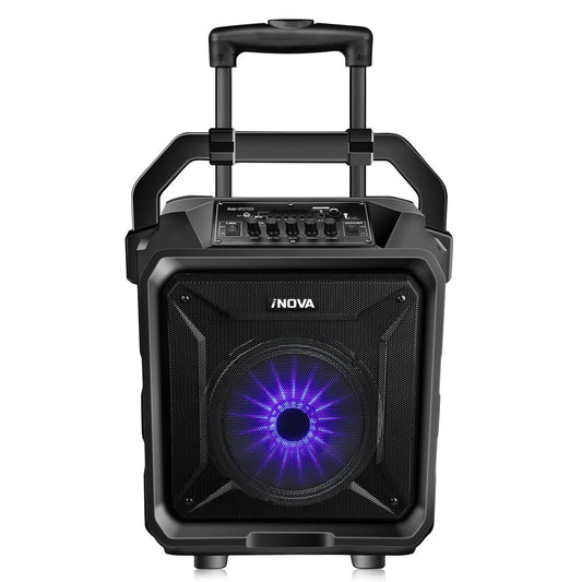 Portable Wireless Party Speaker with Disco Lighting