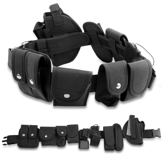 Military Utility Belt Tactical Police Security Guard Modular Belt