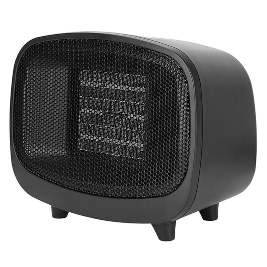 Small Electric Space Heater Portable Mini PTC Ceramic Space Heater Fan w/ Tip-Over and Overheat Protection for Bedroom Office Desk Indoor Us