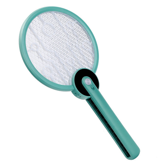Electric Mosquito Swatter Bug Zapper Fly Insect Killer Lamp 2 in 1 Foldable Harmless Odorless Noiseless Trap Catcher