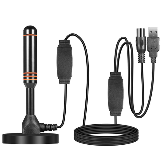 HDTV Antenna 50 Miles Amplified TV Aerial Digital UHF/VHF Antenna