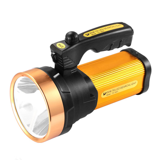 LED Search Flashlights IPX6 Waterproof Tactical Dimmable Handheld Spotlights