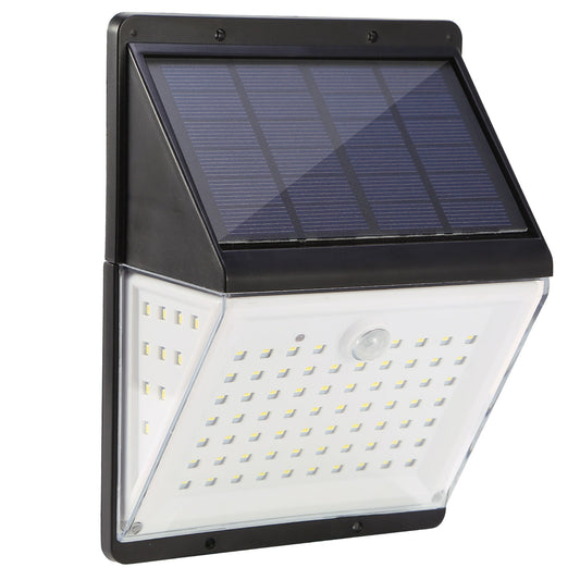Solar Lights 88 LEDs Wall Lamps Outdoor 120 Degree Motion Sensor Sound Control Lighting